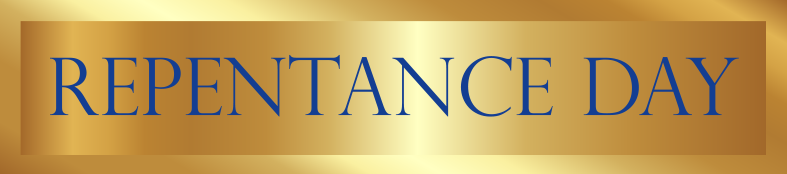 Repentance Day - Nov 3, 2024